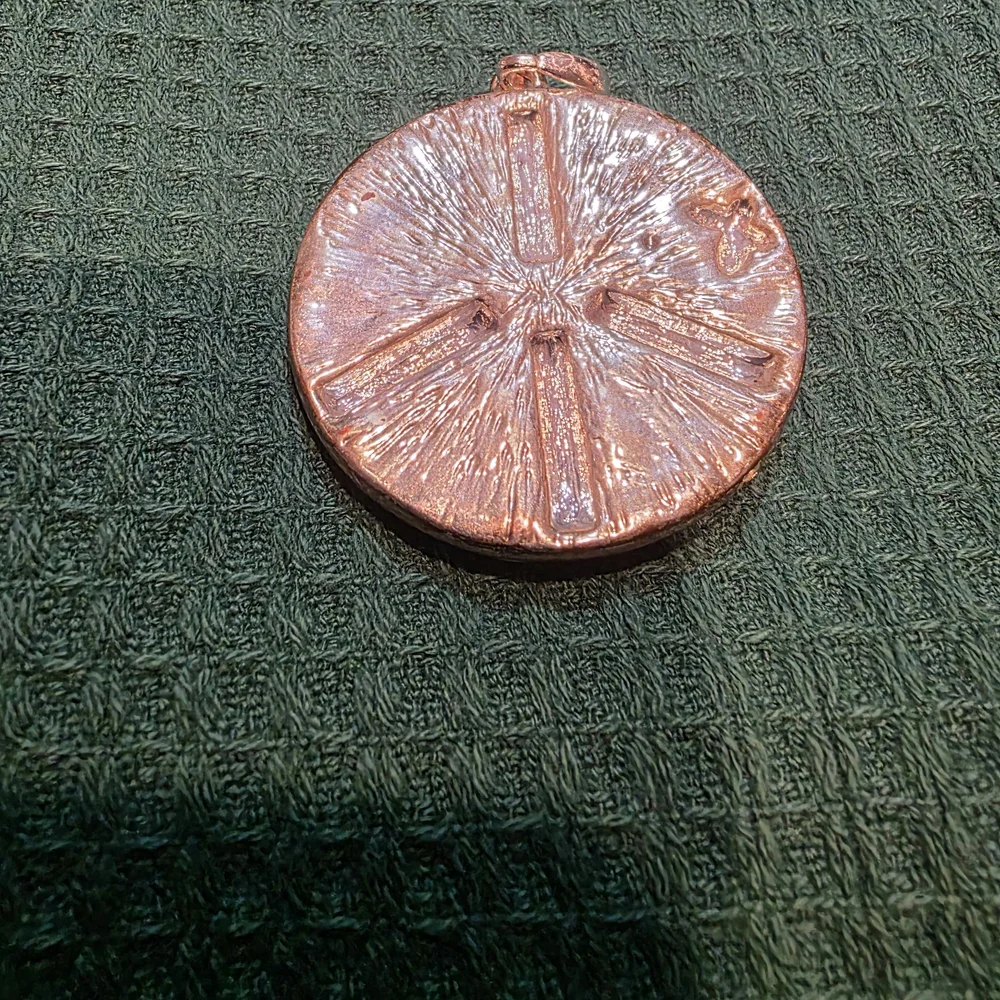 Colorful Peace Sign Pendant